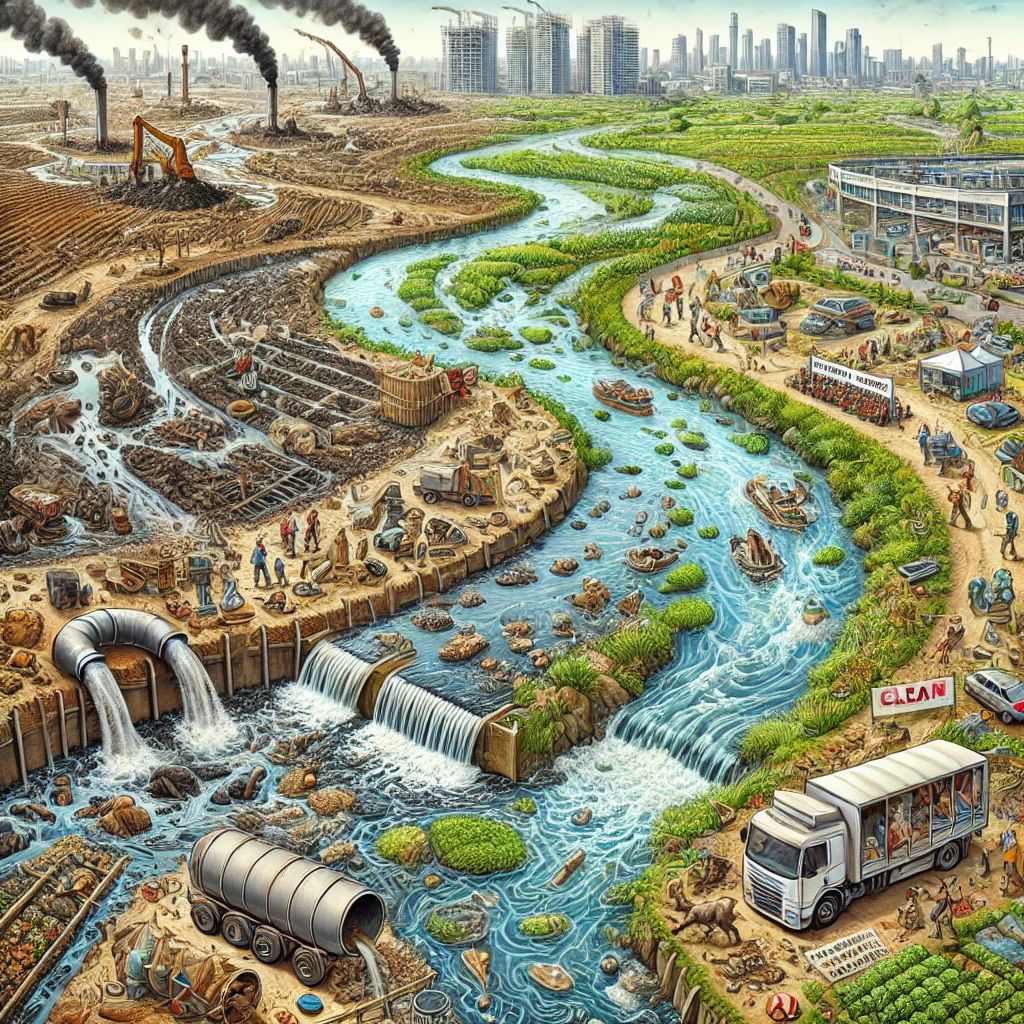 How to clean rivers