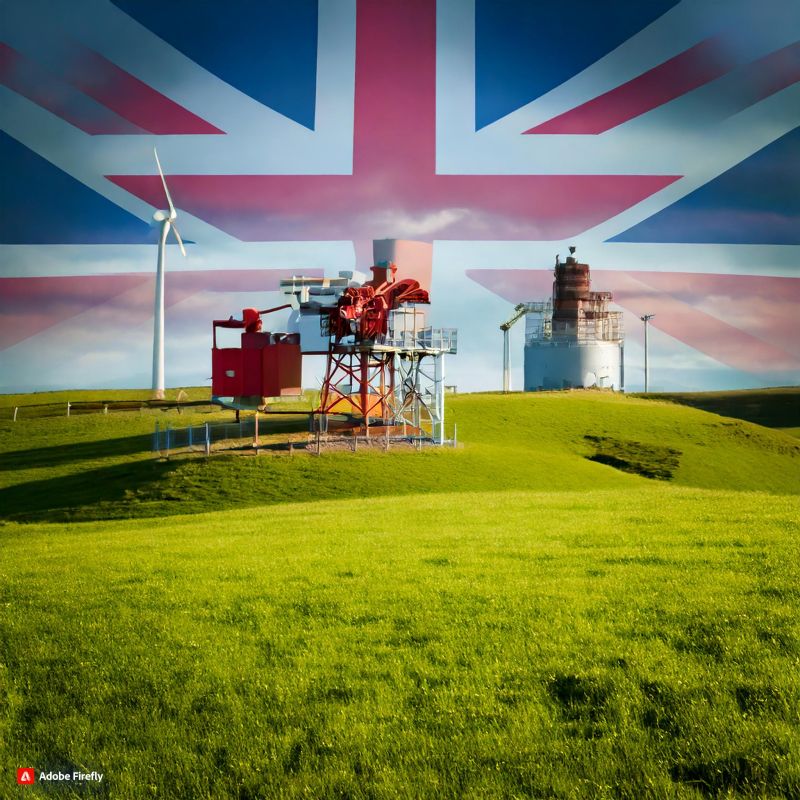 The UK will still be over 50% fossil fuel based by 2050…