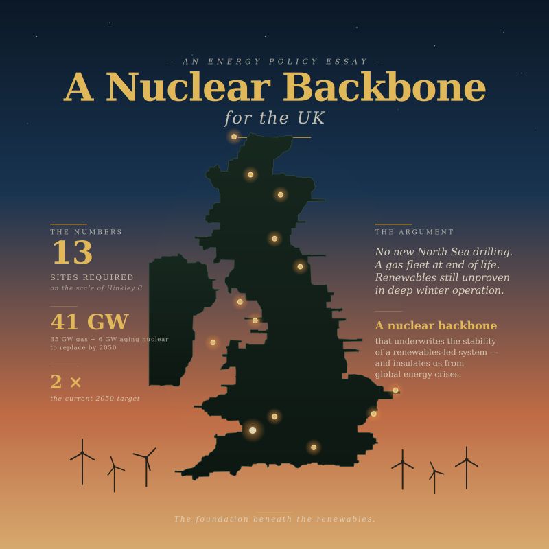 A nuclear backbone for the UK